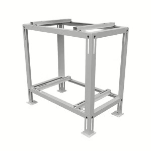 MARKKONSOL DUO VIT HÖJD 100-1200MM (160KG)