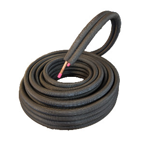 ISOLERADE KOPPARRÖR SLINGA 3/8x5/8 á 20 M, MJUK SVART