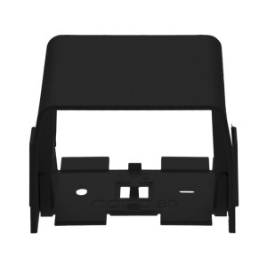 Skarvlock Clim Click svart 80x60mm