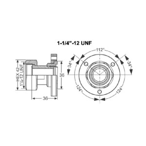 Alco Rotalockadapter...