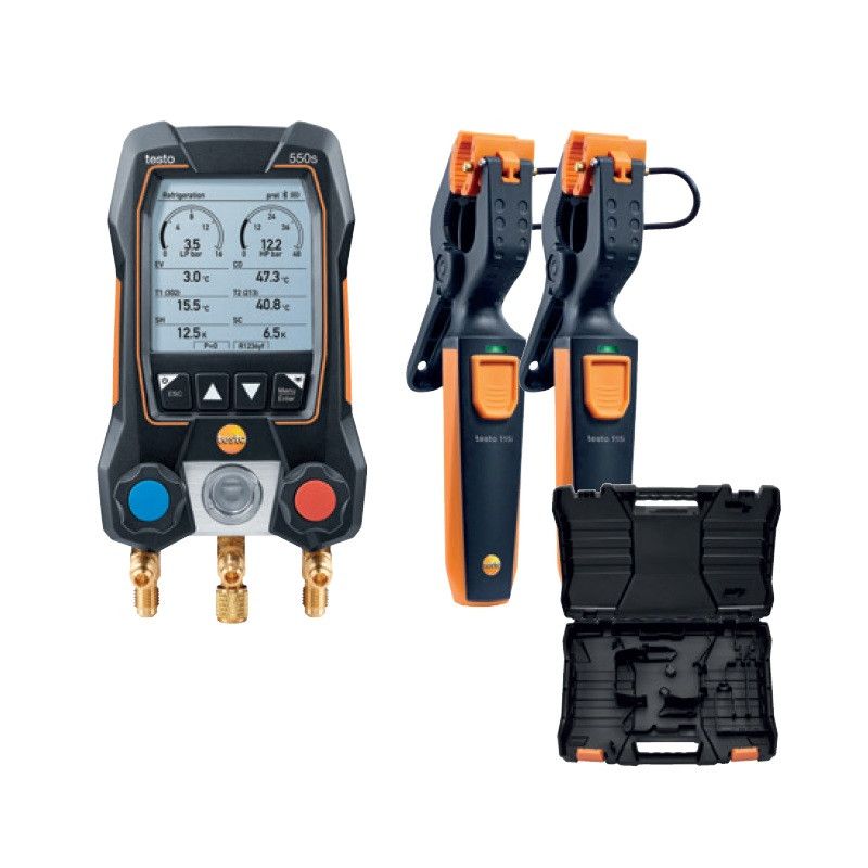 Testo Digitalt Manometerställ 550s