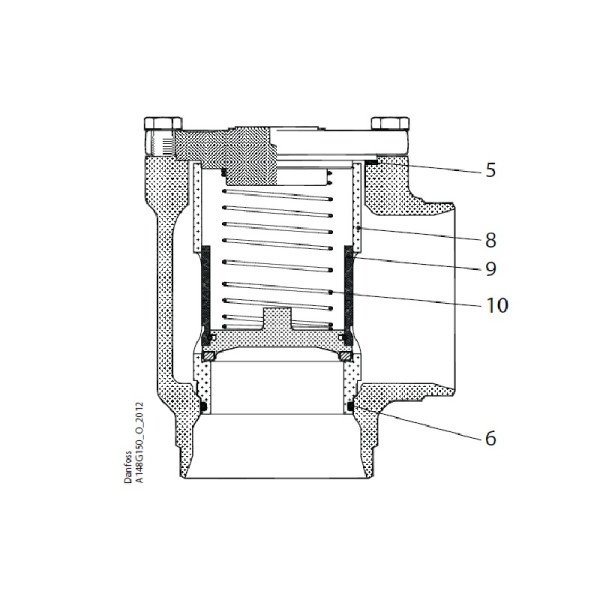DANFOSS OVERHAUL KIT CHV DN 65 148B6170