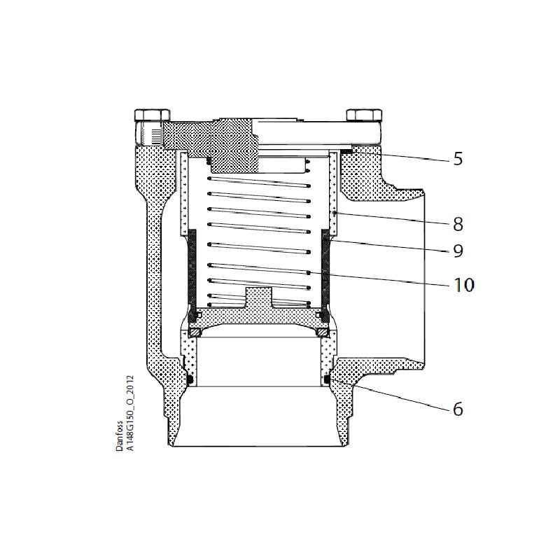 DANFOSS OVERHAUL KIT CHV DN 80 148B6171