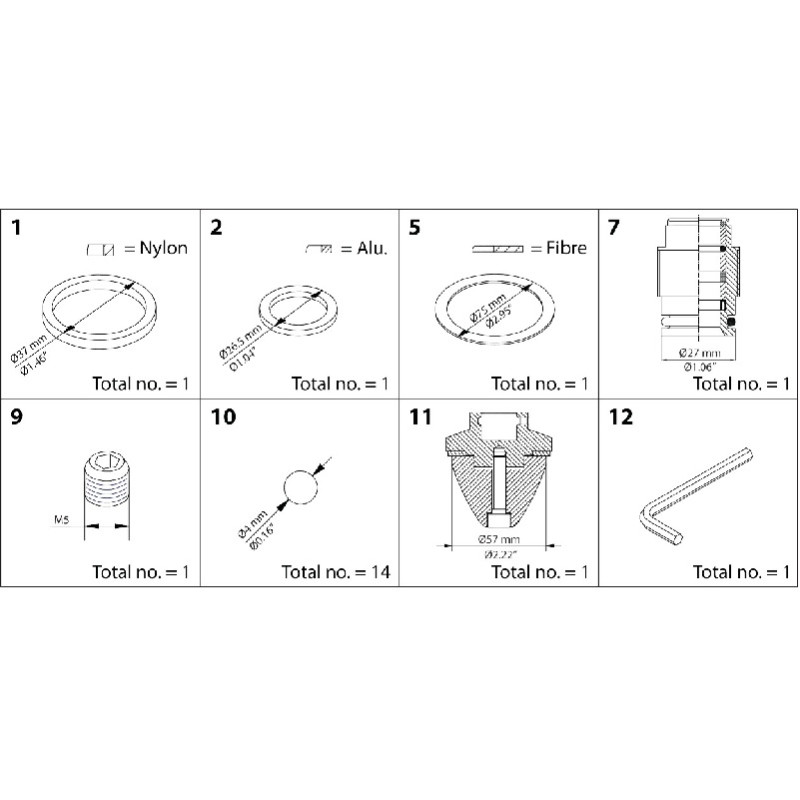 DANFOSS OVERHAUL KIT REG DN 65 148B6178