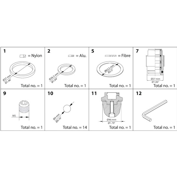 DANFOSS OVERHAUL KIT REG DN 50 148B6177