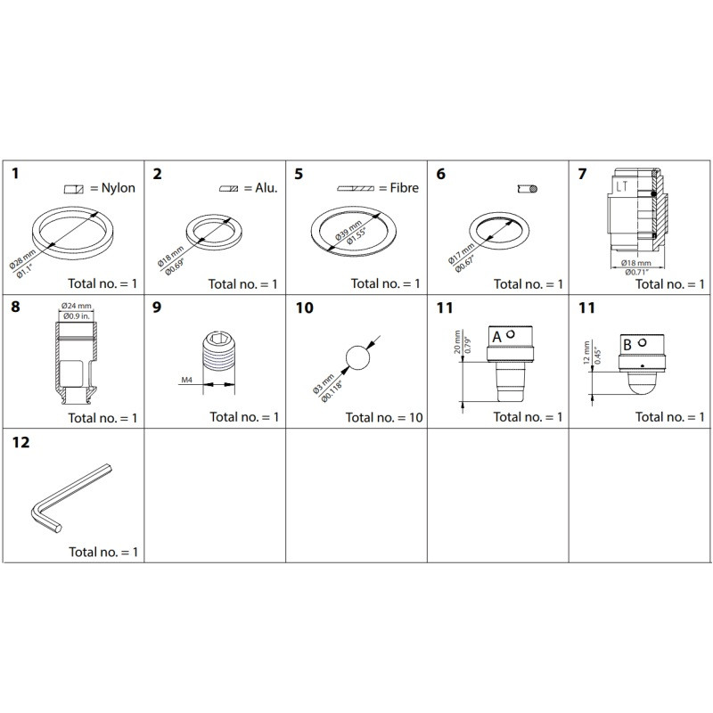 DANFOSS OVERHAUL KIT REG DN 15-20...