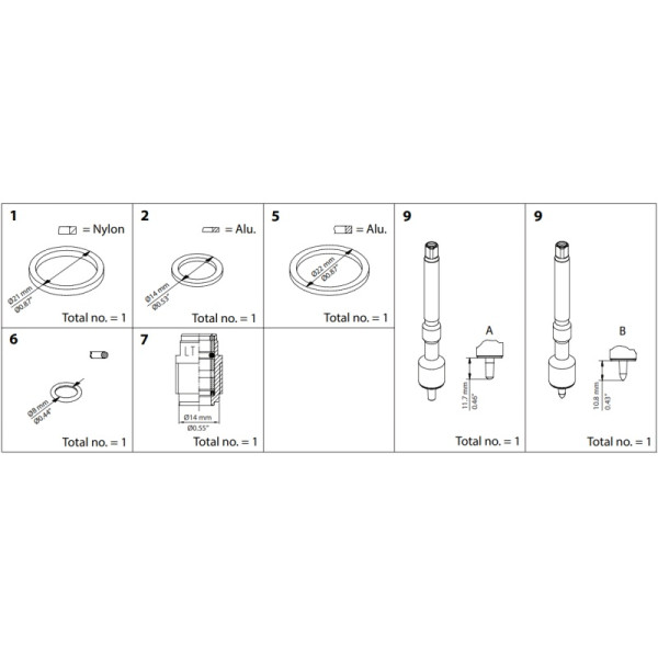 DANFOSS OVERHAUL KIT REG DN 10 148B6174