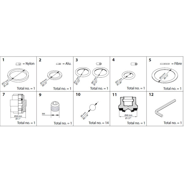 DANFOSS OVERHAUL KIT SVA DN 25-40 148B6152