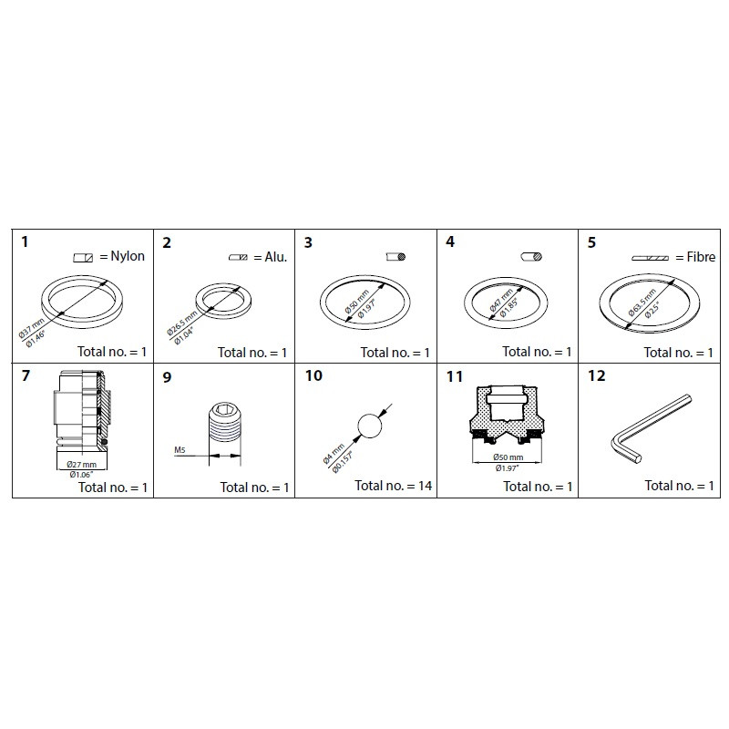 DANFOSS OVERHAUL KIT SVA DN 50 148B6153