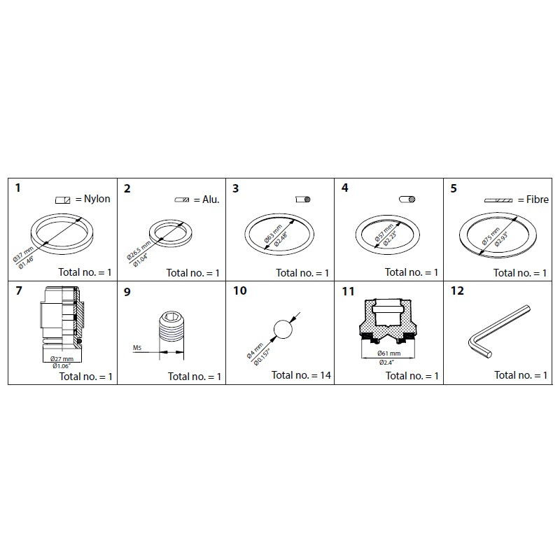 DANFOSS OVERHAUL KIT SVA DN 65 148B6154