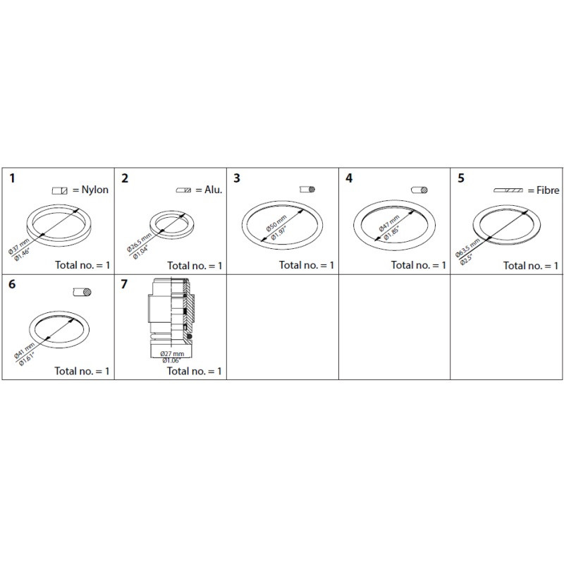 DANFOSS REPAIR KIT SVL DN 50 148B6063