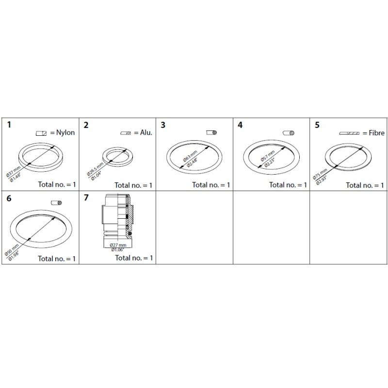 DANFOSS REPAIR KIT SVL DN 65 148B6064