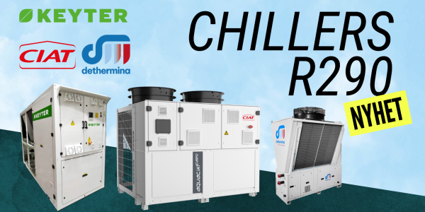 Upptäck Chillers R290 - CIAT, Keyter, Dethermia