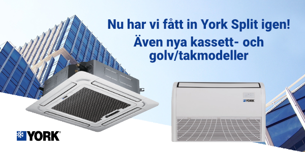 Nya modeller från YORK!