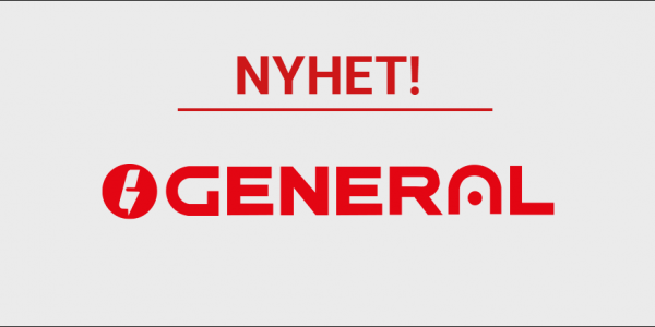 Vi lanserar vårt nya fabrikat General! 